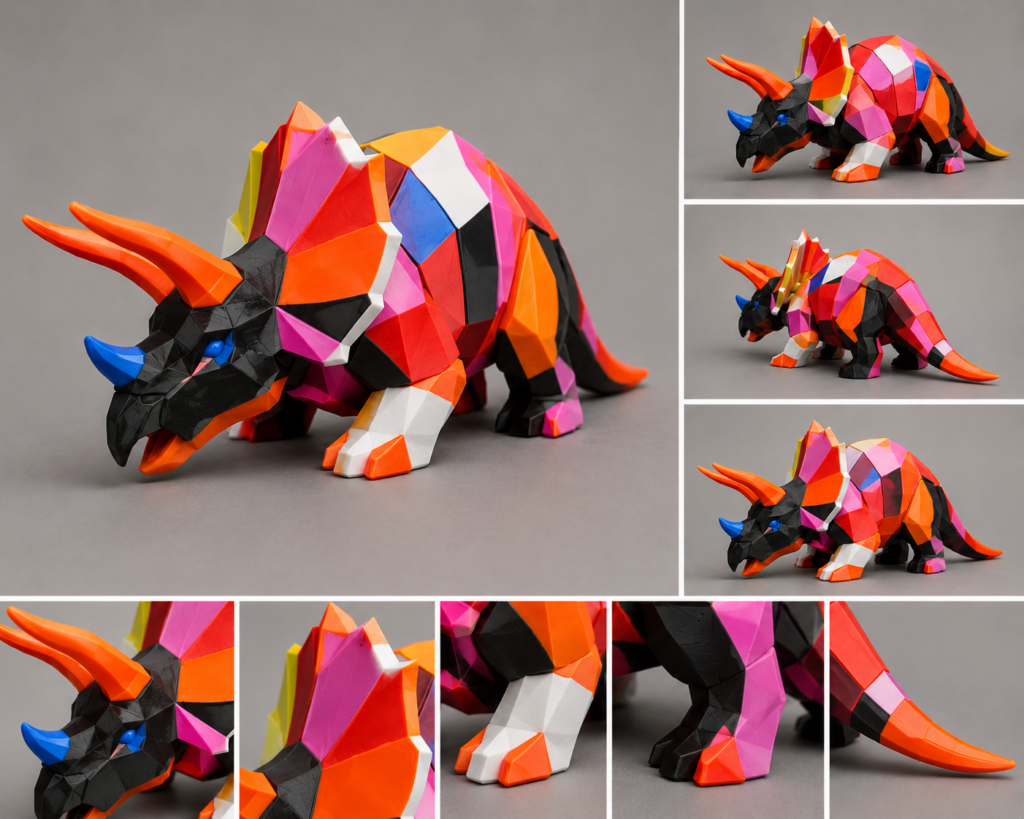 rzeźba dinozaura